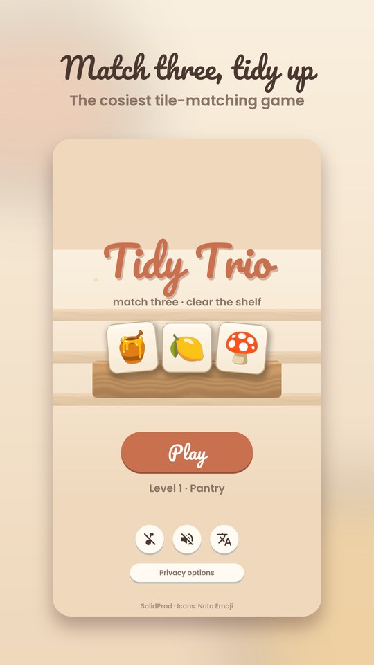 Tidy Trio screenshot